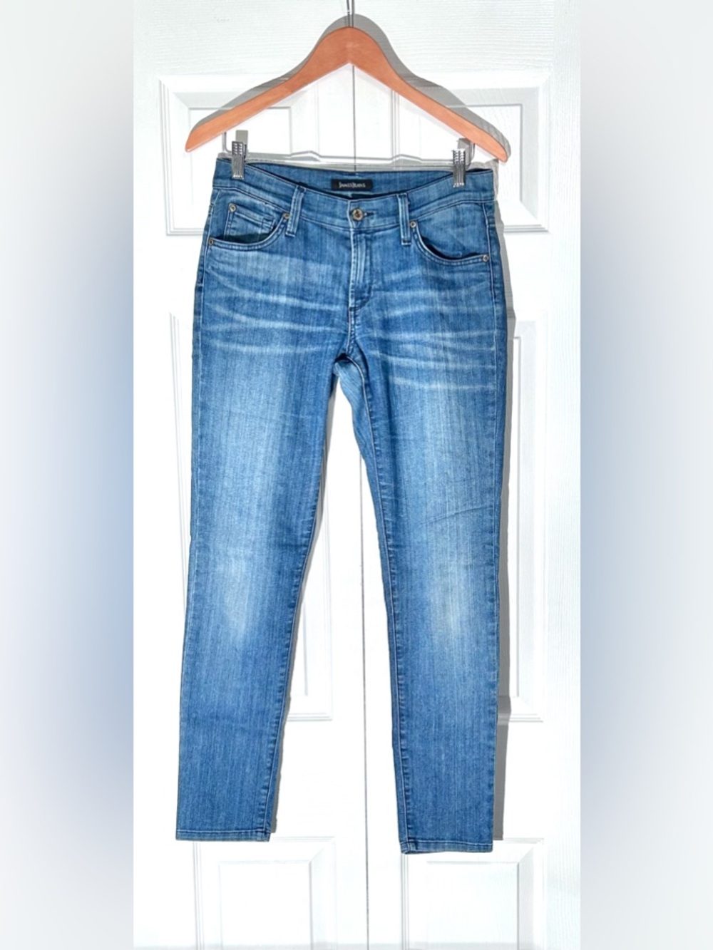 James Jeans Twiggy Karma Women’s Skinny Medium Wash Midrise Denim Jeans